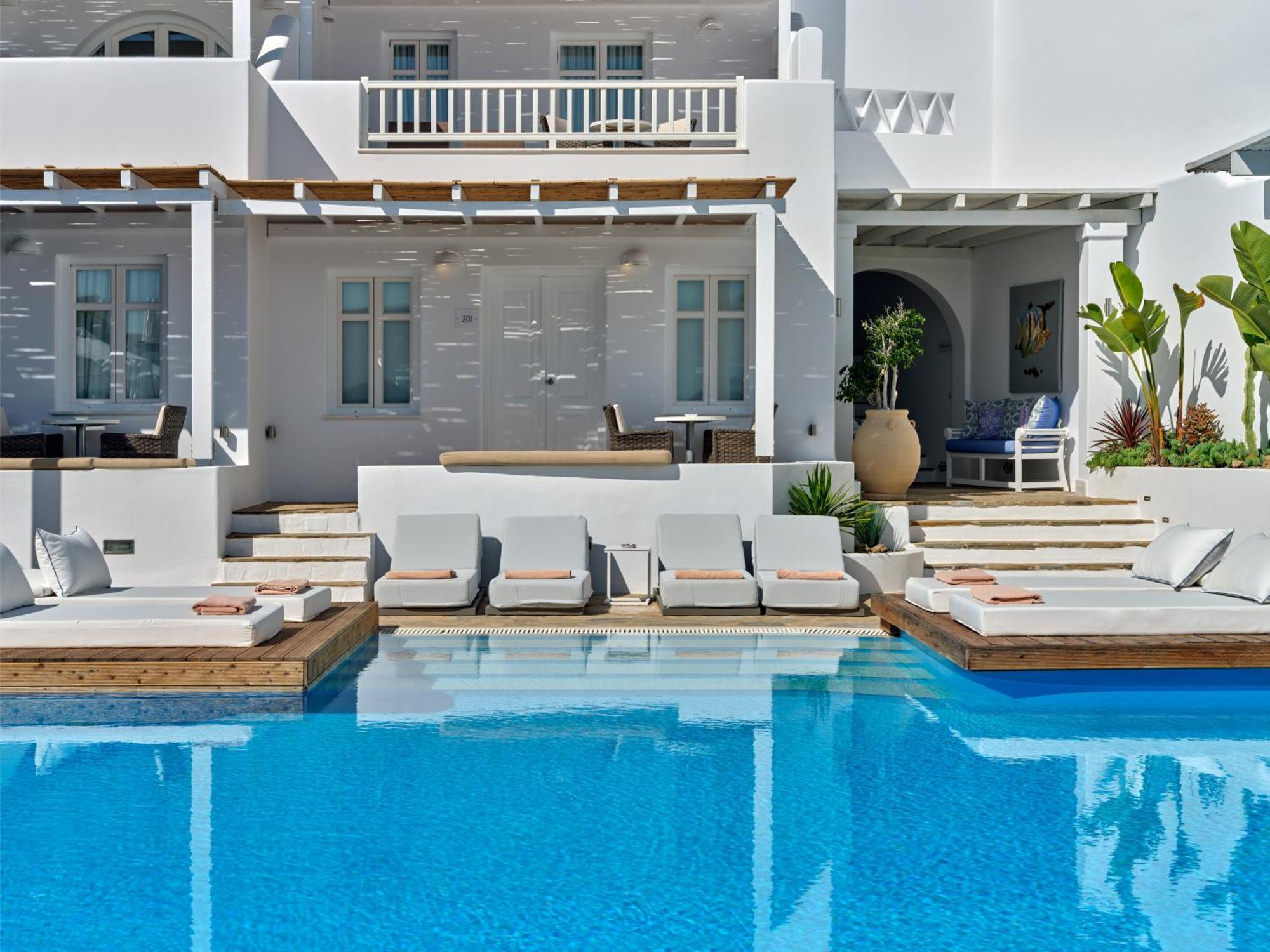 Stelia Mare Boutique Hotel Науса Екстер'єр фото